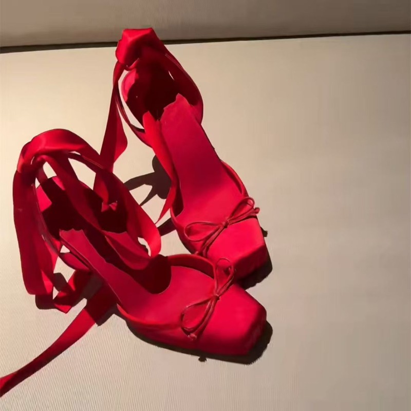 Red High-heeled Shoes, Women's - Women'S Shoes Quality review and price