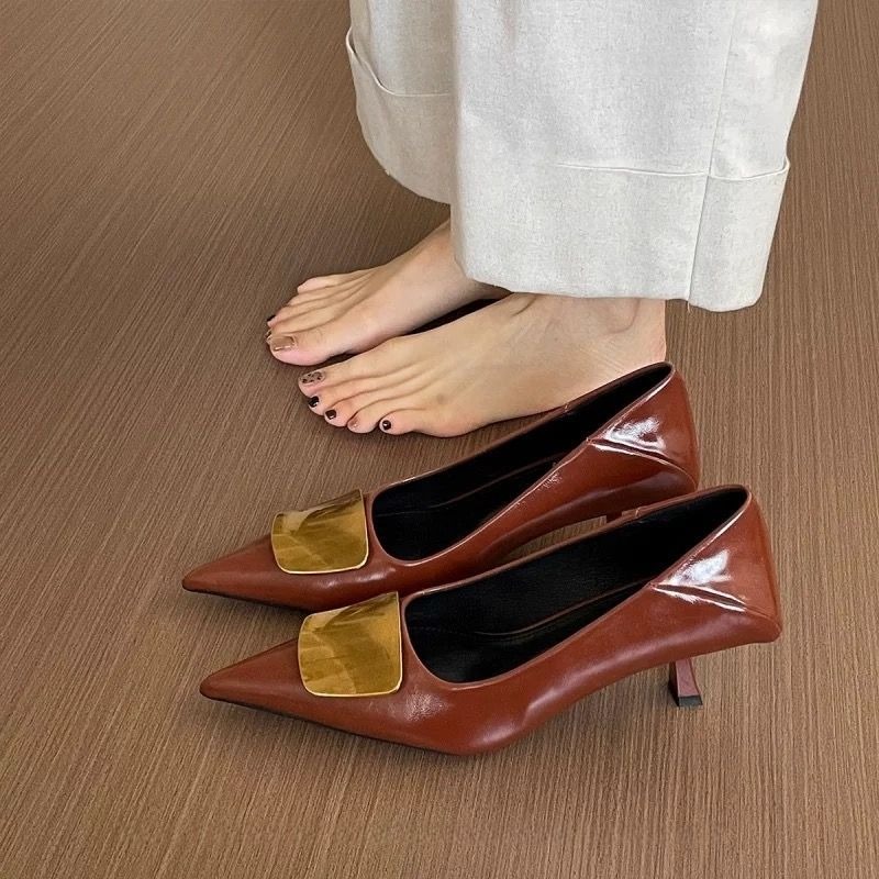 2025 French Pointed Toe Heels  - Court Heel Pointed review and price