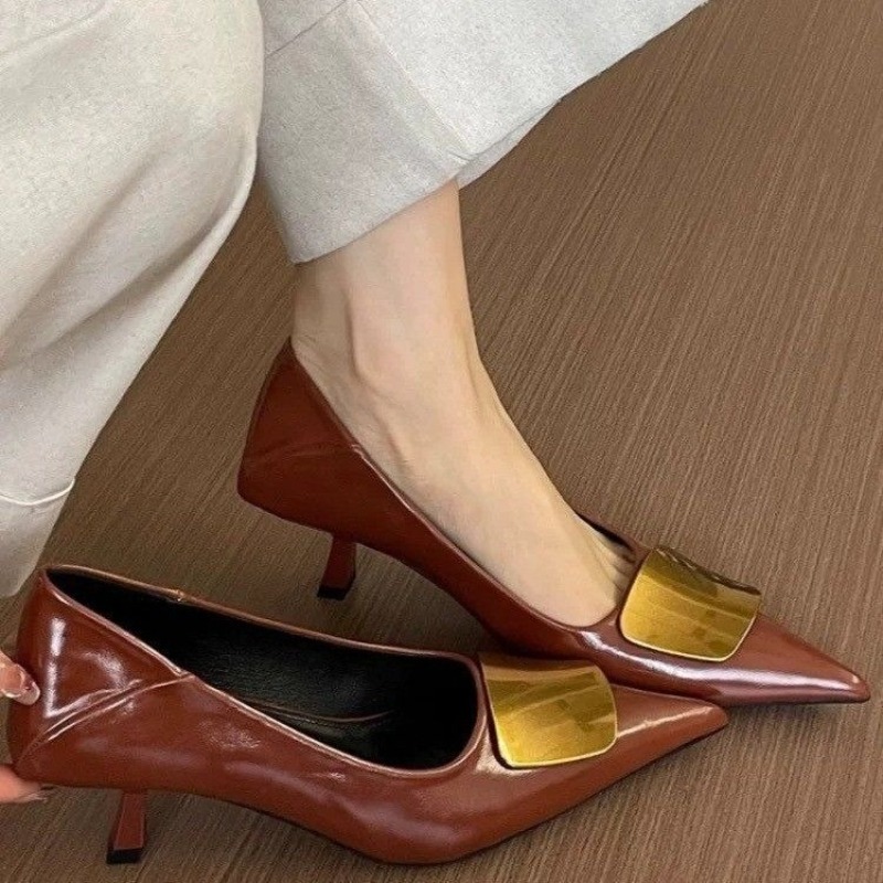 2025 French Pointed Toe Heels  - Court Heel Pointed review and price