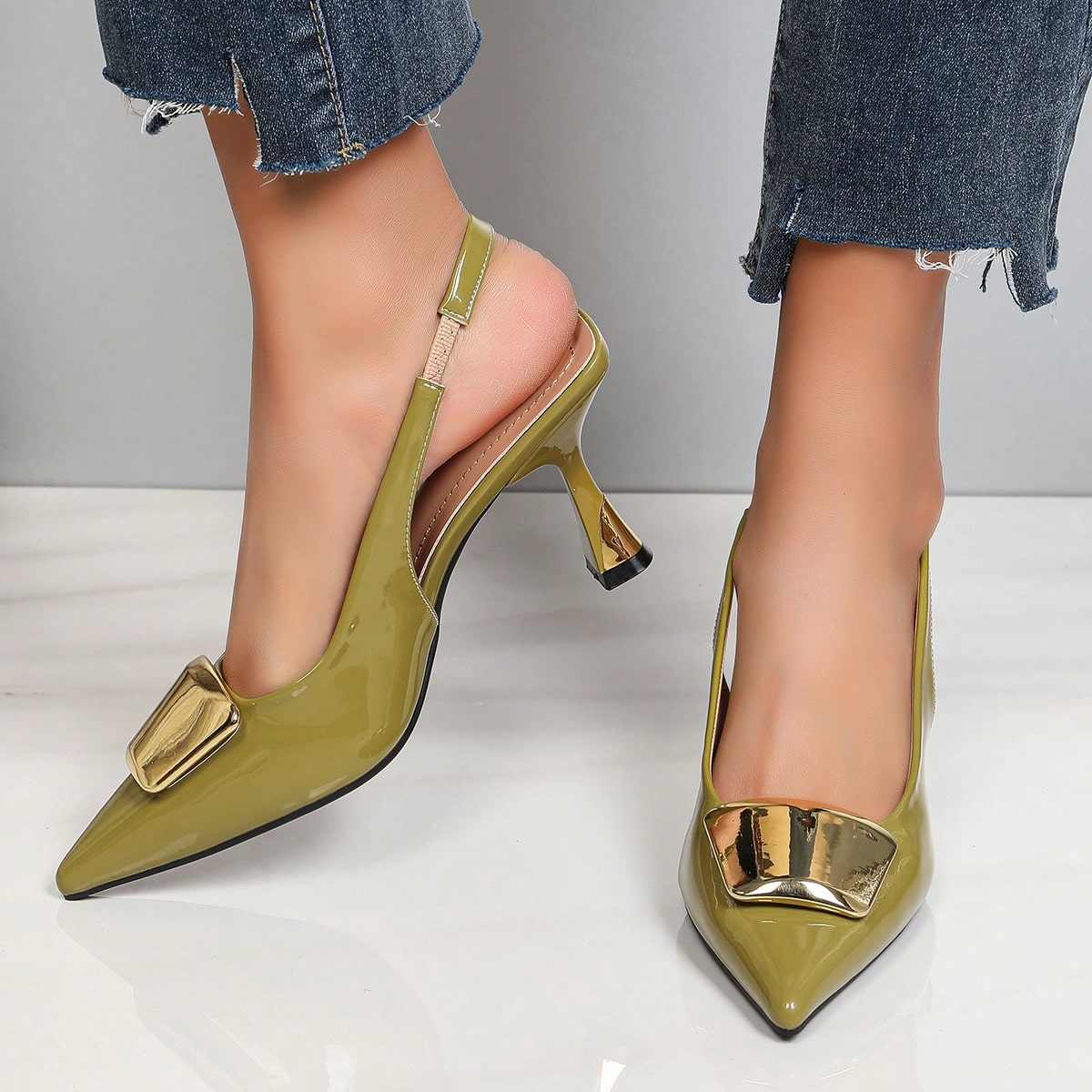 Elegant Women Closed Pointed-T - Women'S Shoes Clogs review and price