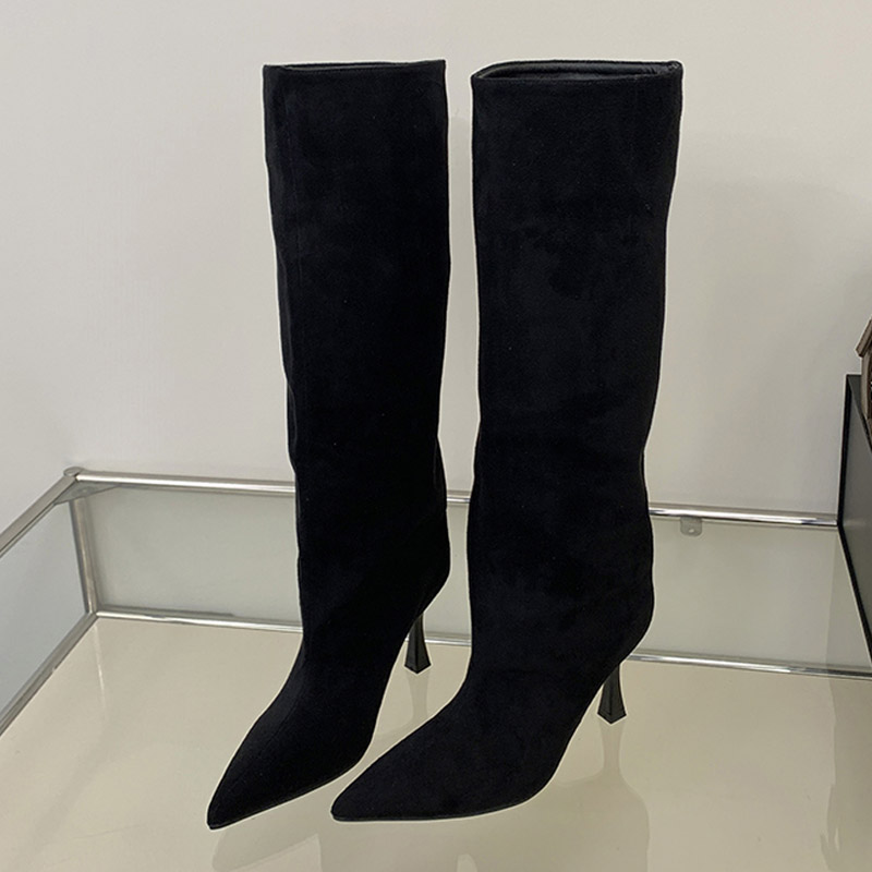 Eilyken Winter Retro Design Po - Knee High Boots Women review and price