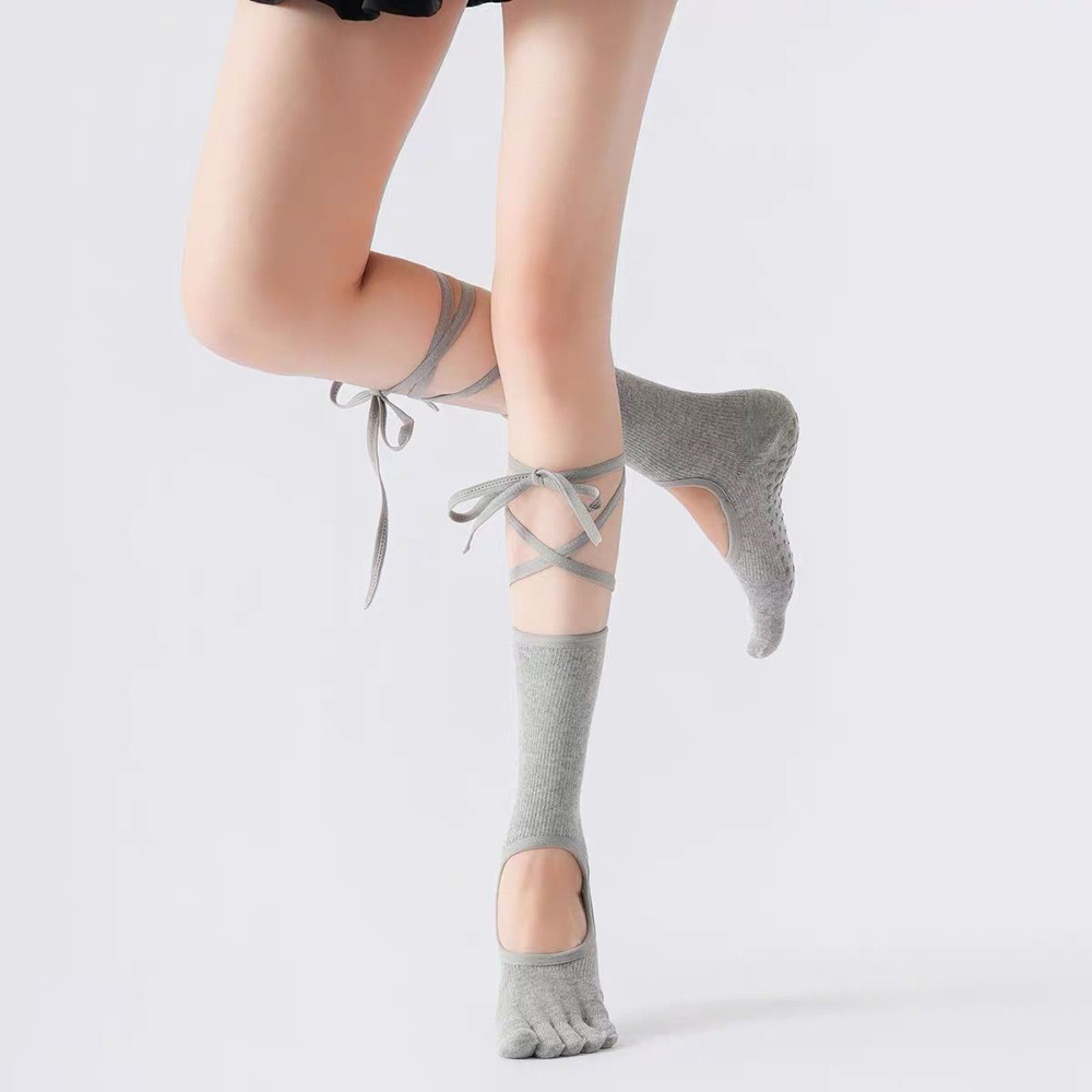 Lace-up Ballet Yoga Socks Wome - Sock Boot Women review and price