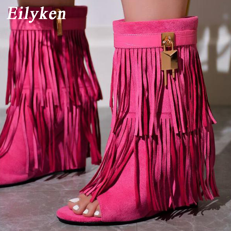 Eilyken Designer Fringe Wedges - Women'S Shoes Quality review and price