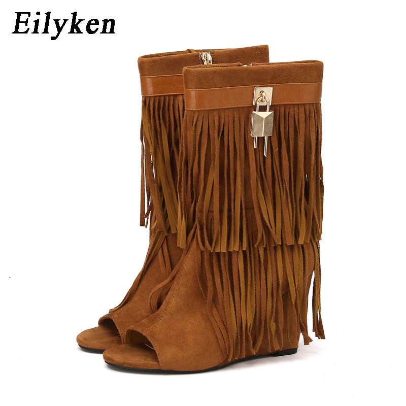 Eilyken Designer Fringe Wedges - Women'S Shoes Quality review and price